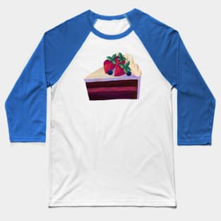 Strawberry Cake III Baseball T-Shirt
